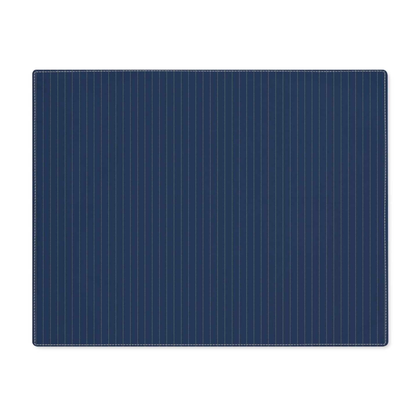 Placemat | Blue & Gold | Pinstripe