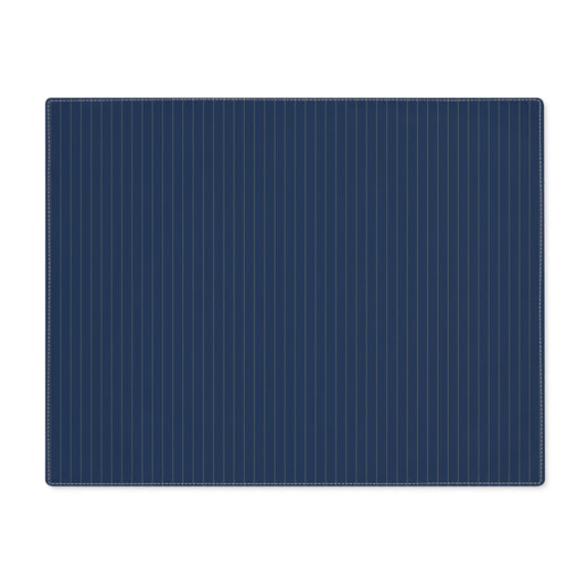Placemat | Blue & Gold | Pinstripe