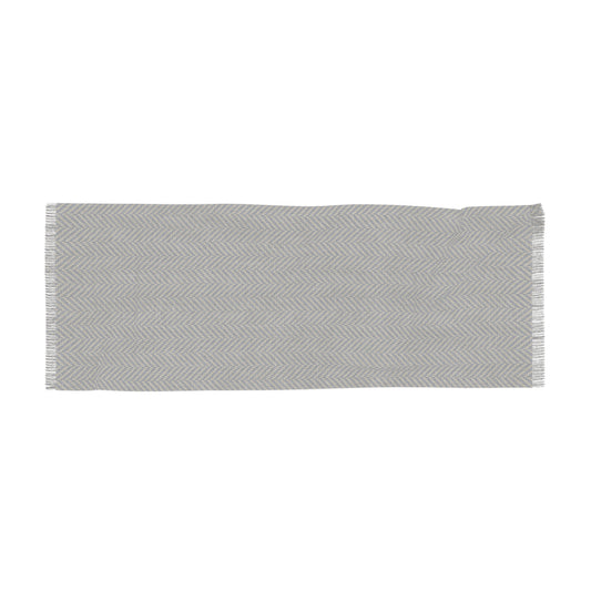 Scarf | Blue & Gold | Herringbone