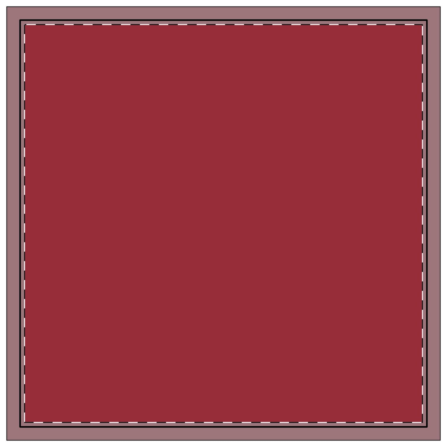 Napkin 4-set | Tuscaloosa, Alabama | Light (Red)