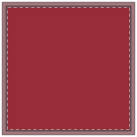 Napkin 4-set | Tuscaloosa, Alabama | Light (Red)
