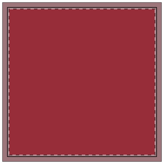 Napkin 4-set | Maroon & White | Light (Red)