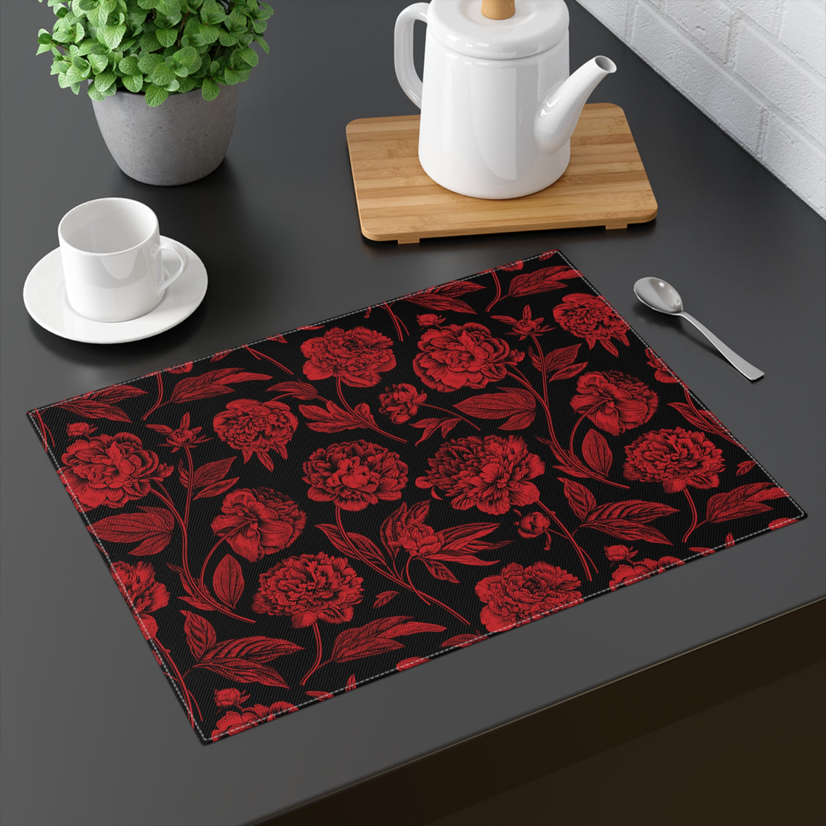 Placemat | Salt Lake City, Utah | Peony