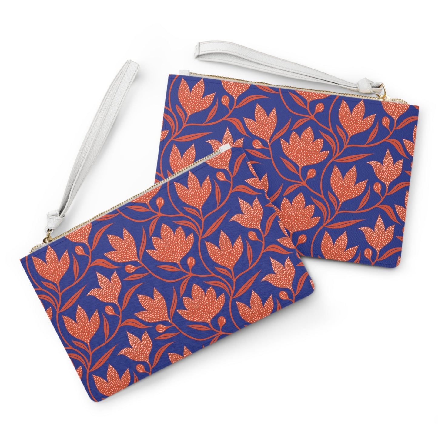 Clutch Bag | Bright Blue & Orange | Magnolia