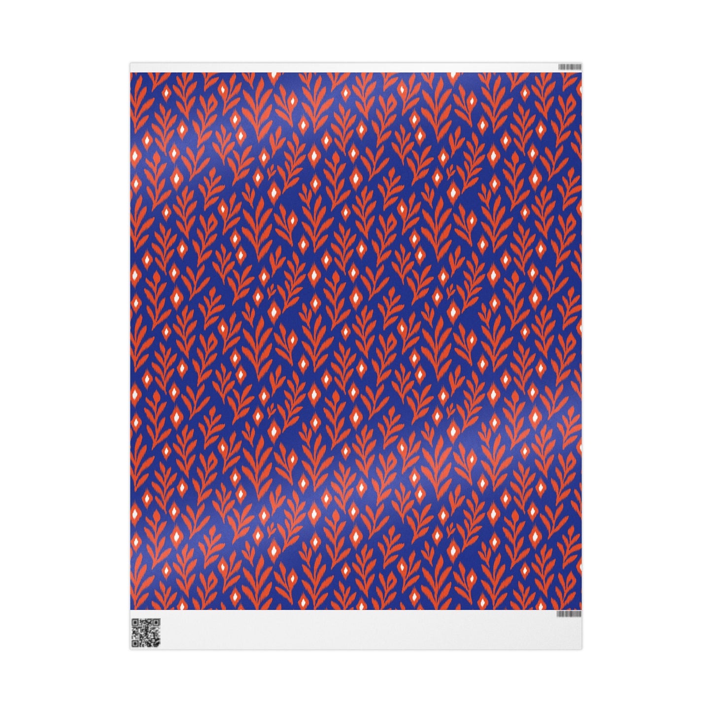 Gift Wrap | Bright Blue & Orange | Laurel