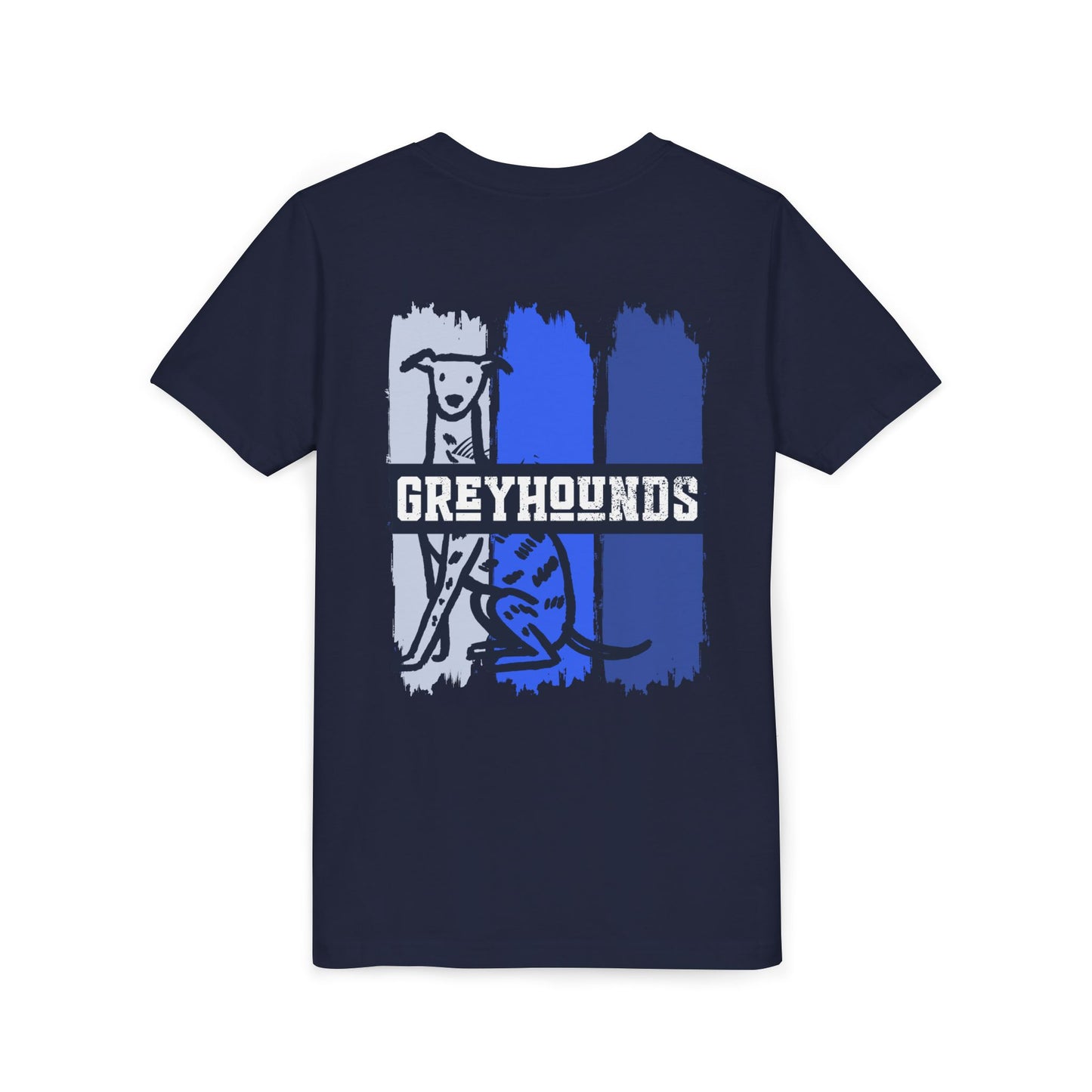 Youth Tee | Greyhounds | Blue Paint