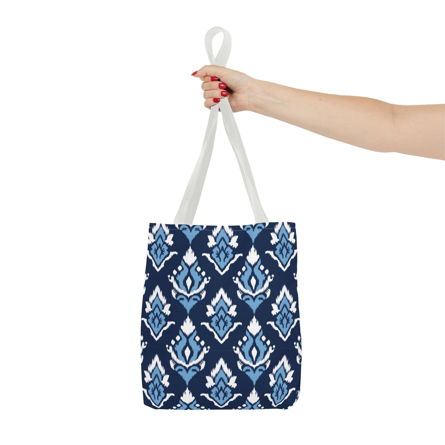 Totes | Light Blue & White | Ikat