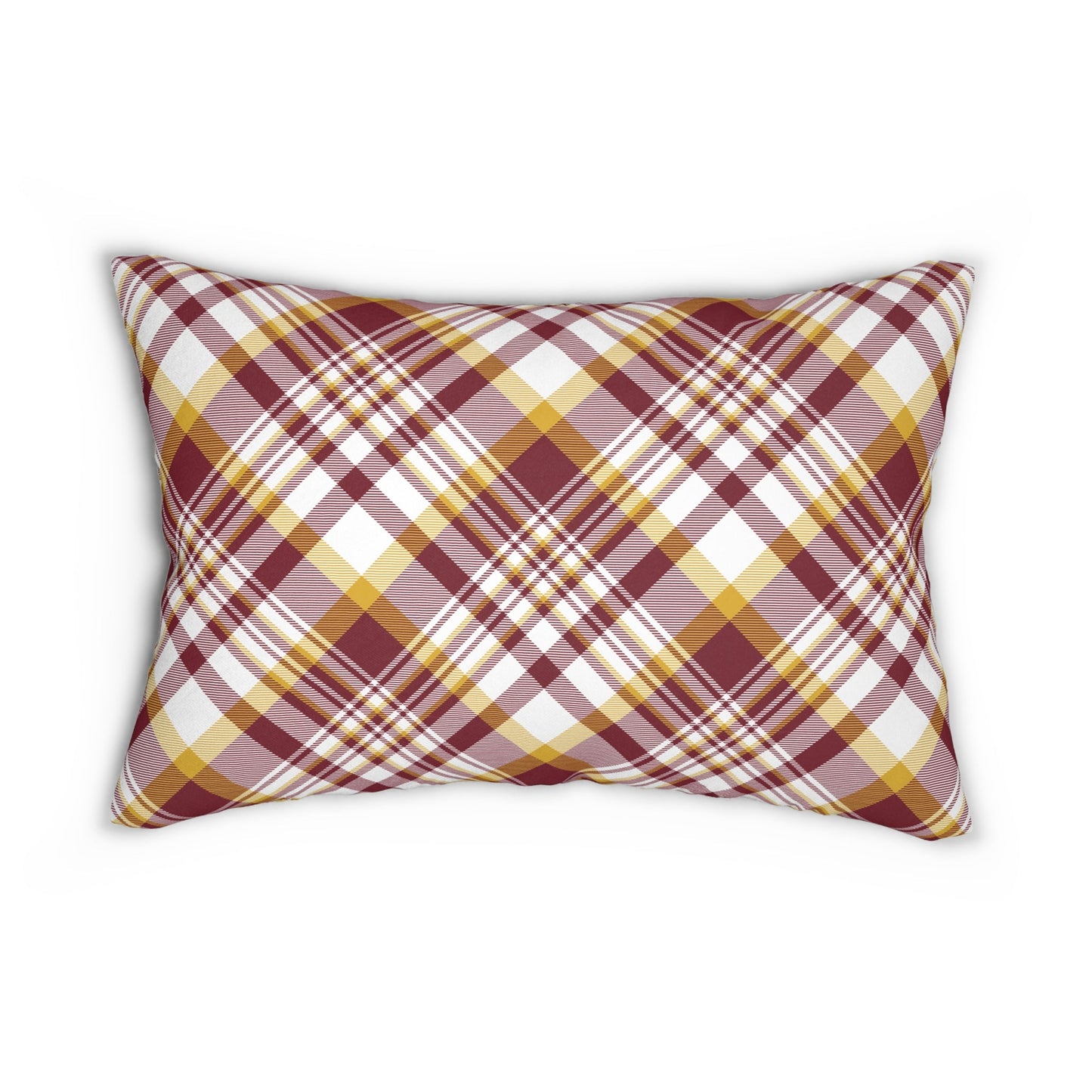 Pillow | Red & Yellow | Tartan