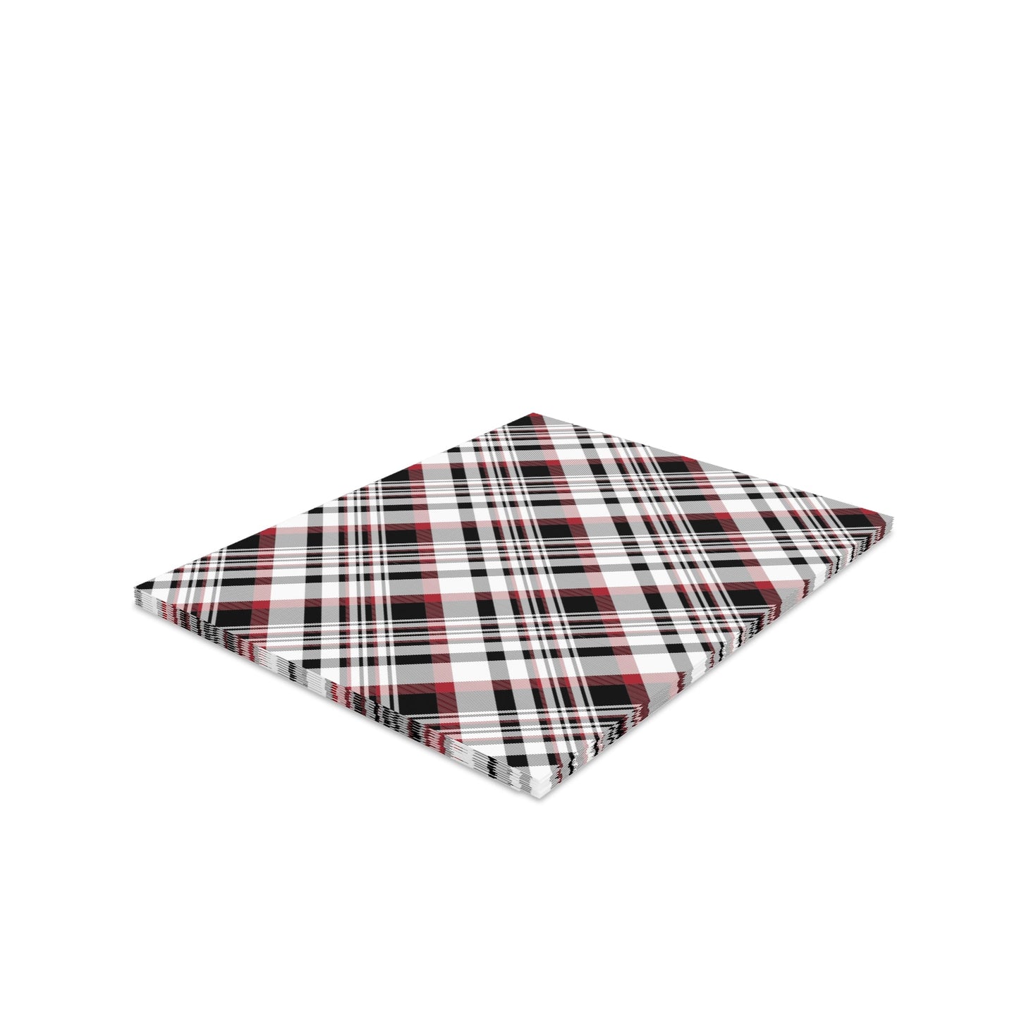 Notecards Set | Red & Black | Tartan