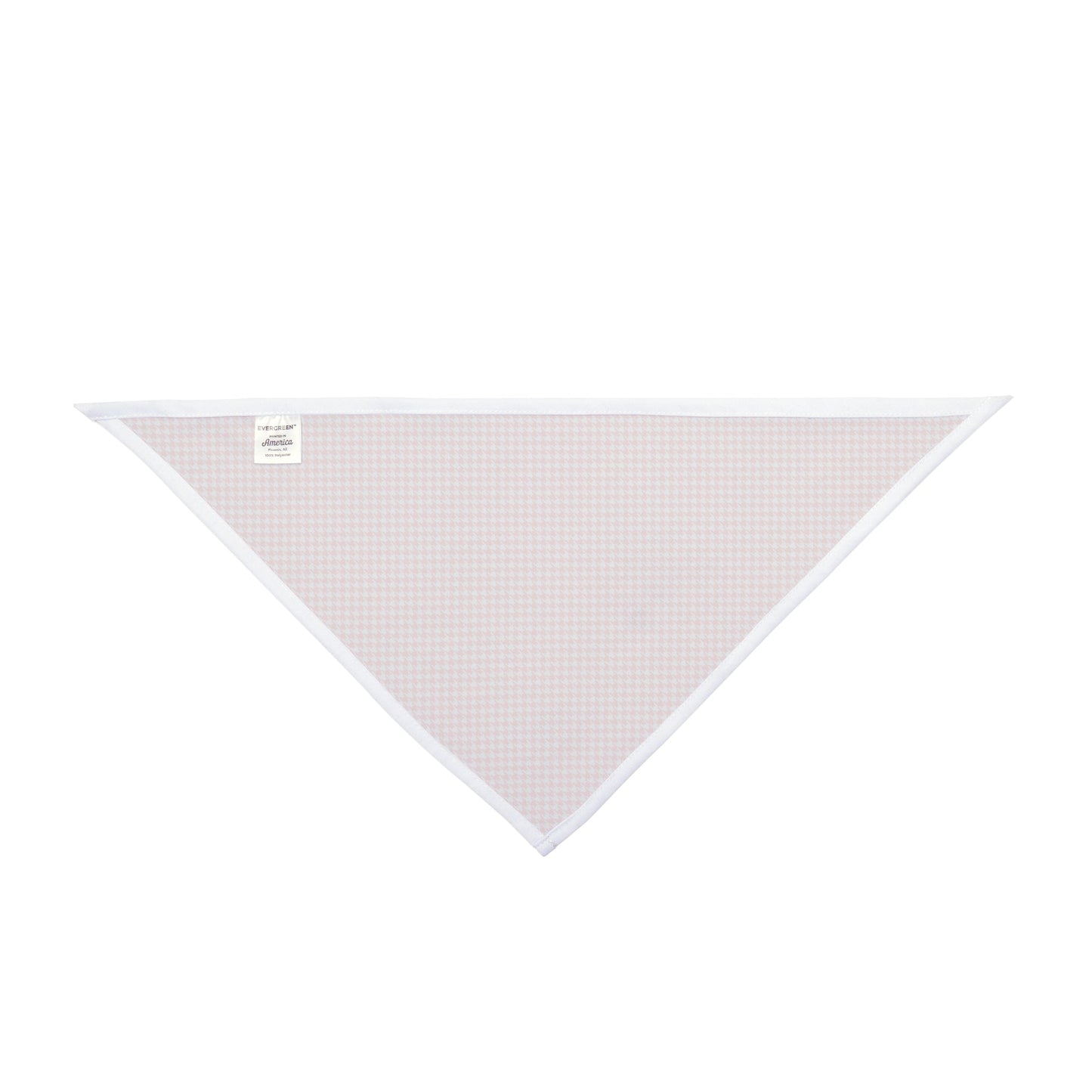 Pet Bandana | Red & Gray | Houndstooth