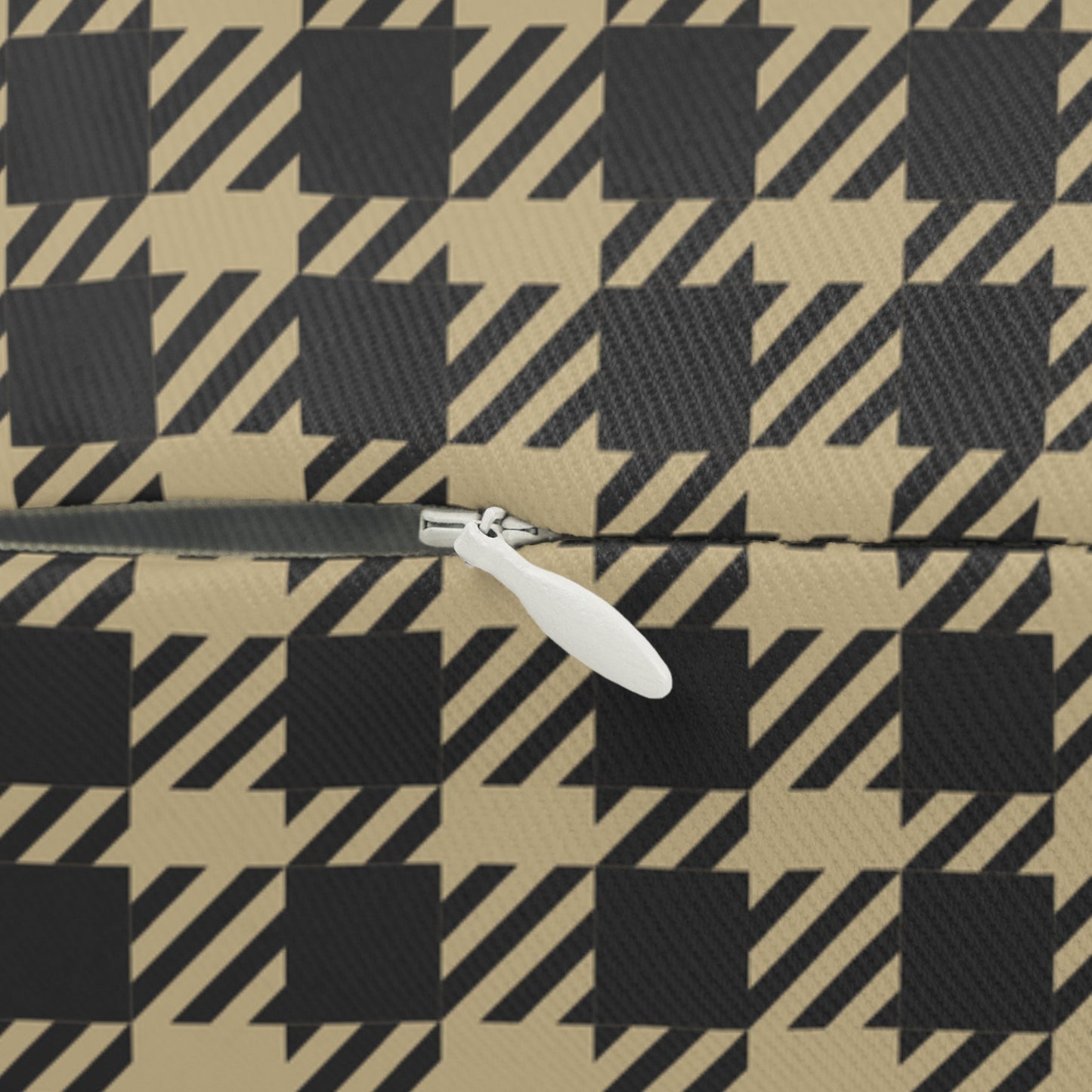 Pillow | Black & Gold | Tweed