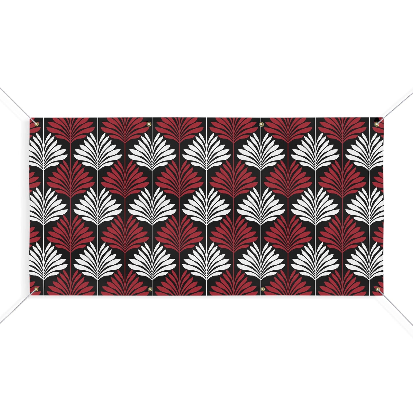 Banner | Red & Black | Deco