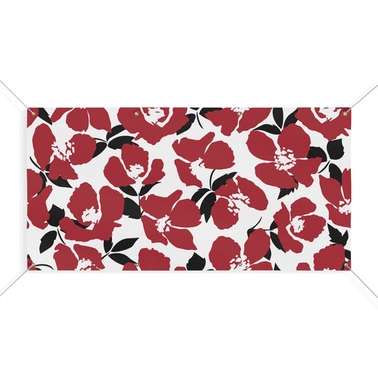 Banner | Red & Black | Poppy