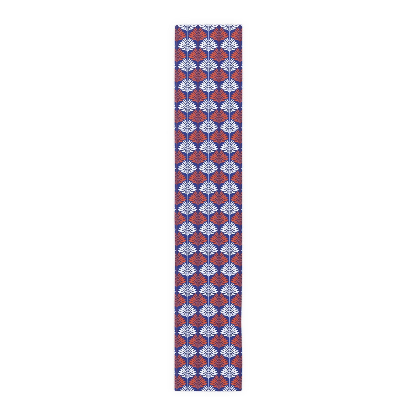 Table Runner | Bright Blue & Orange | Deco