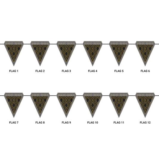 Flag Garland | Winston Salem, North Carolina | Ogee
