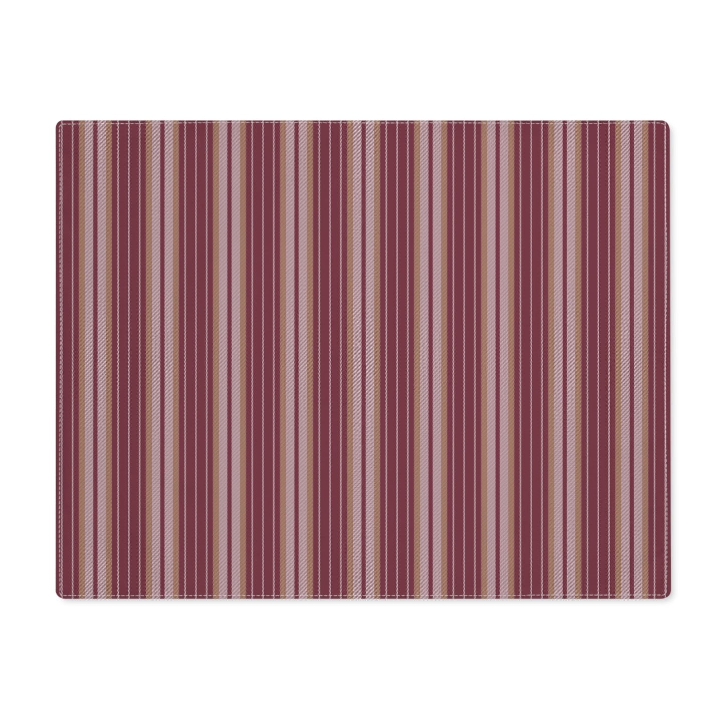 Placemat | Maroon & Gold | Stripe