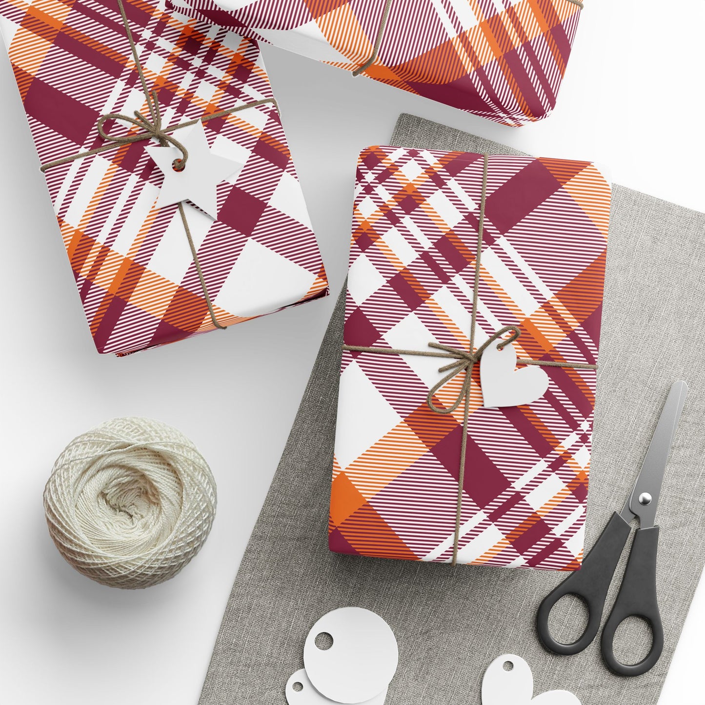 Gift Wrap | Blacksburg, Virginia | Tartan