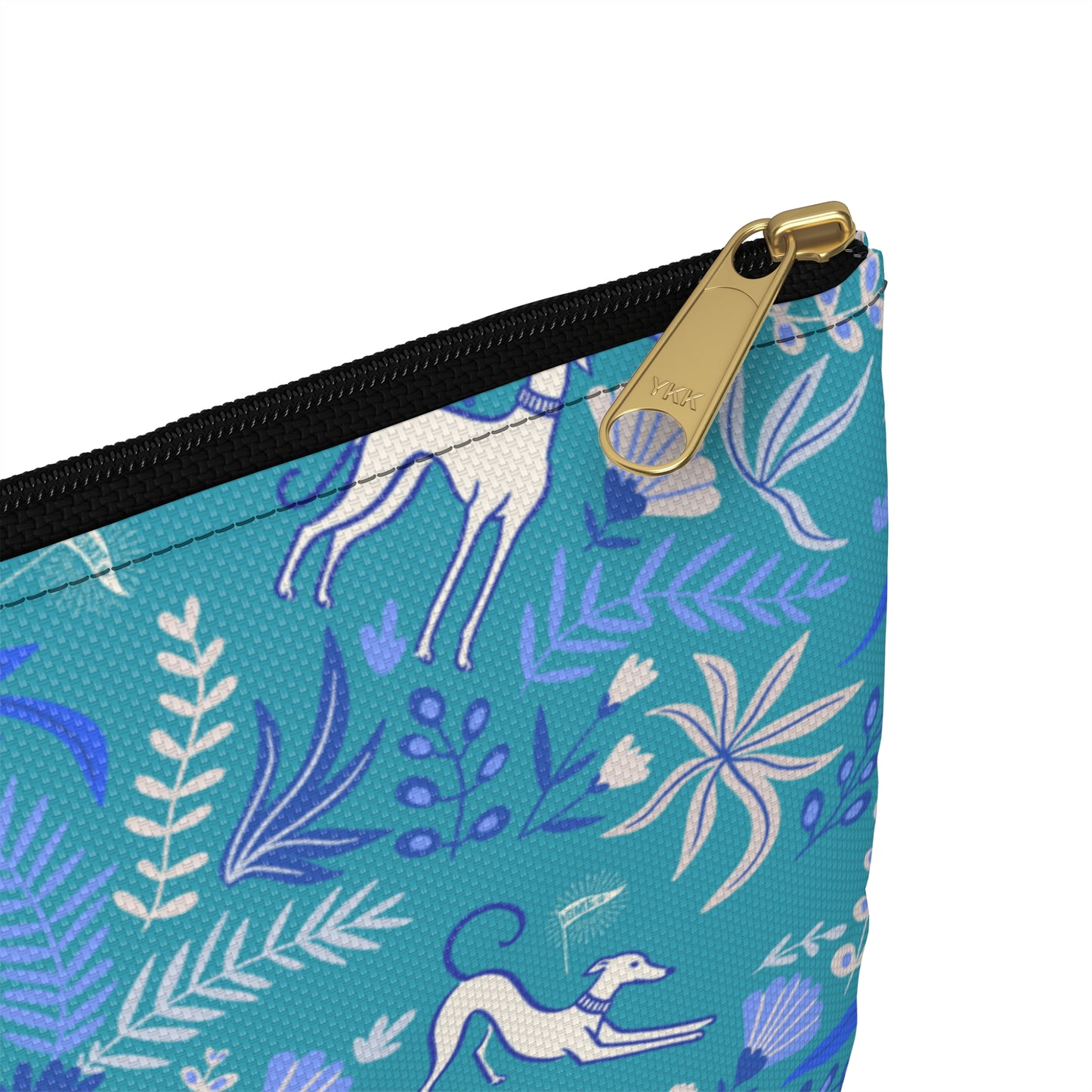 Accessory Pouch | Greyhounds | Teal Fern