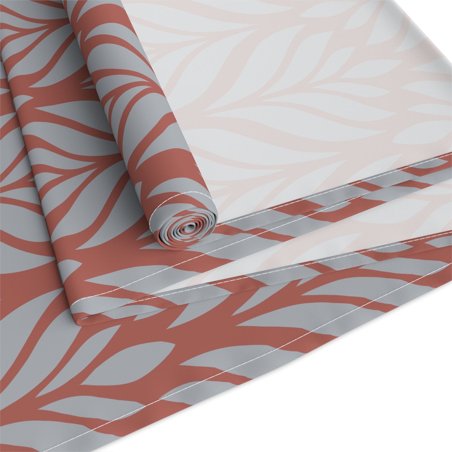 Table Runner | Red & Gray | Palm