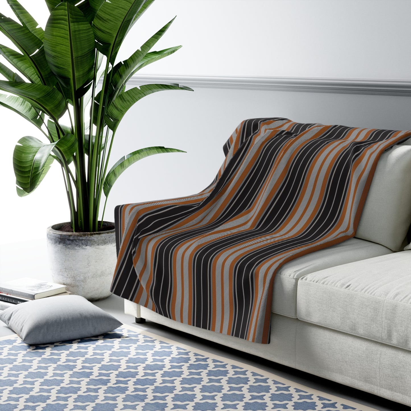 Sherpa Blanket | Princeton, New Jersey | Stripe