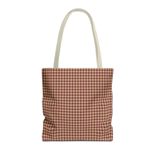 Totes | Maroon & Gold | Houndstooth