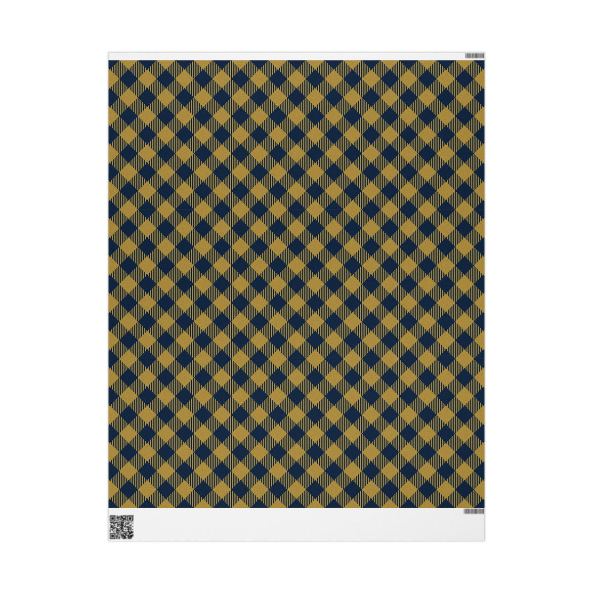 Gift Wrap | Notre Dame, Indiana | Gingham