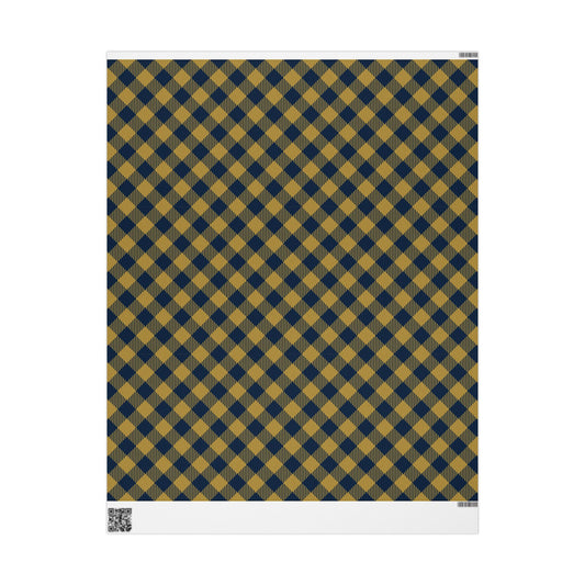 Gift Wrap | Notre Dame, Indiana | Gingham