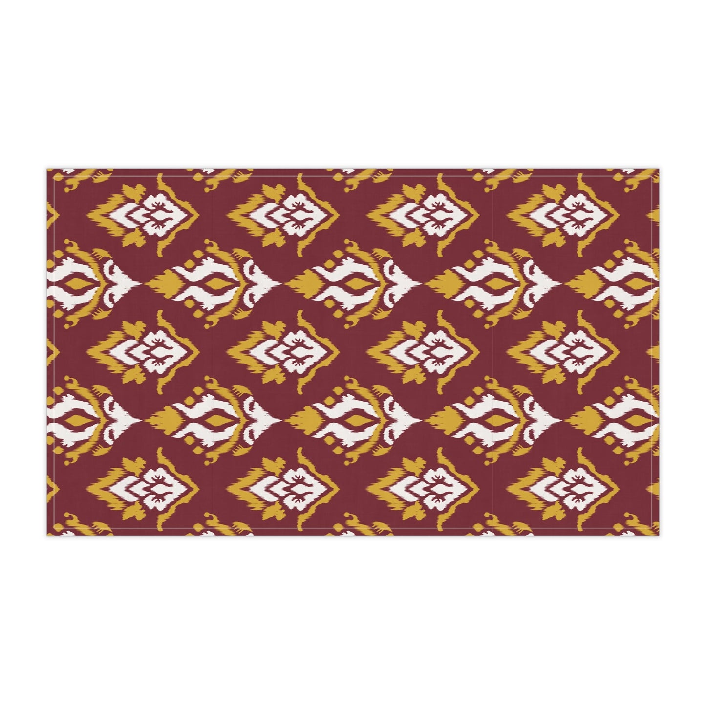 Tea Towels | Red & Yellow | Ikat