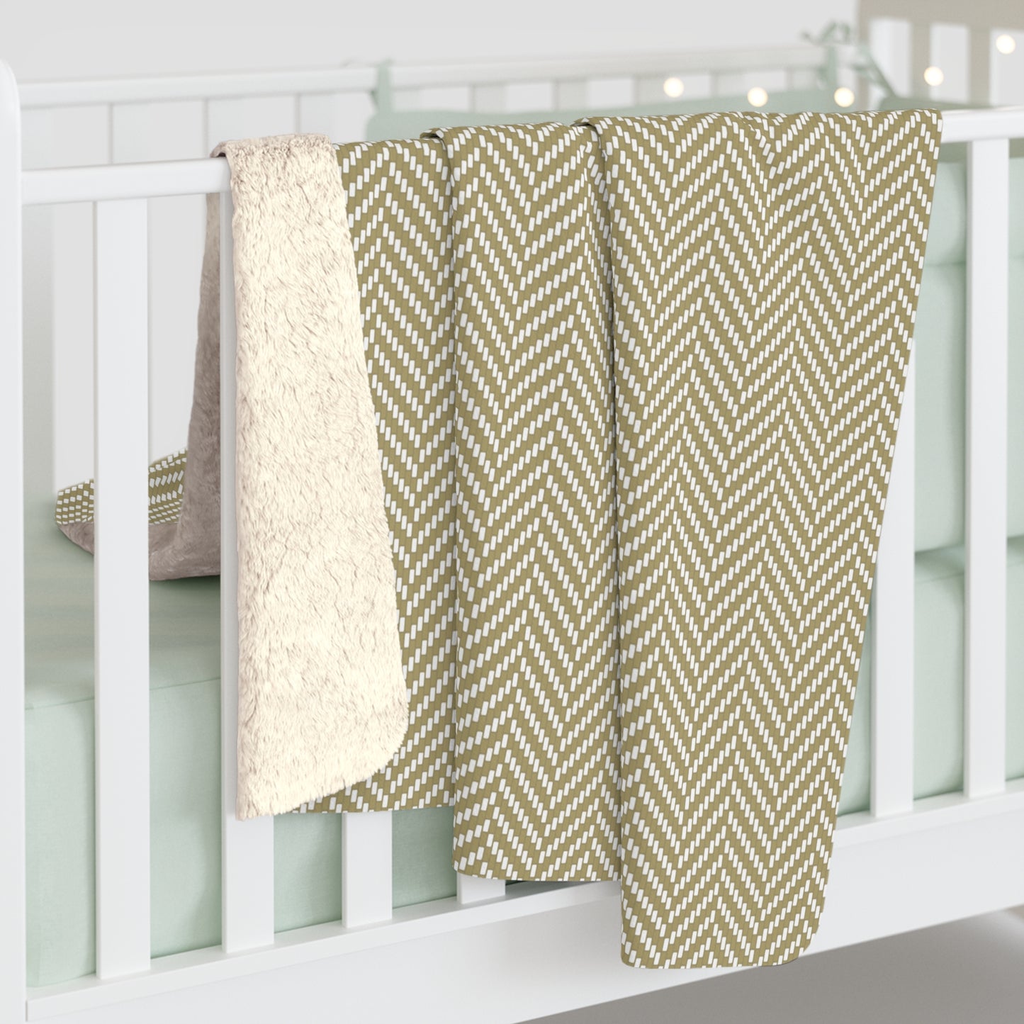 Sherpa Blanket | Atlanta, Georgia | Herringbone