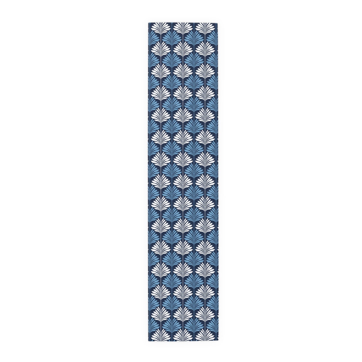 Table Runner | Light Blue & White | Deco