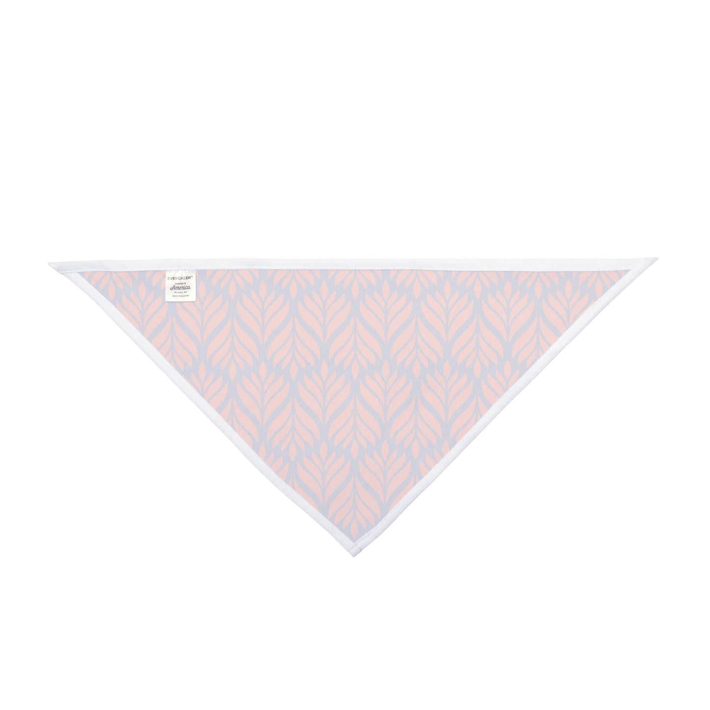Pet Bandana | Bright Blue & Orange | Palm