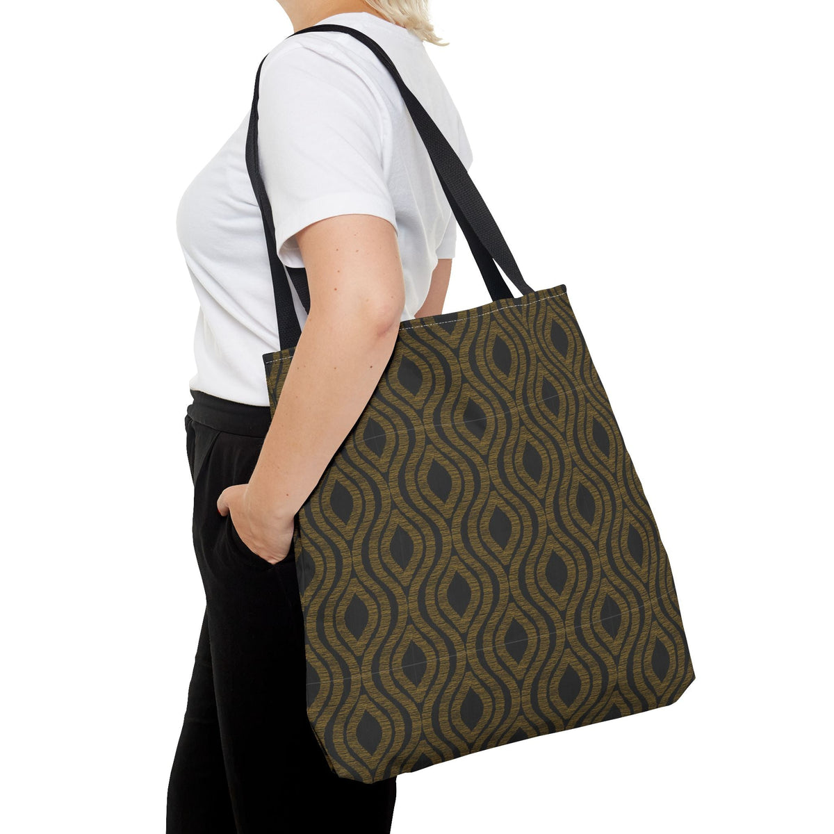 Tote Bag | Black & Gold | Ogee
