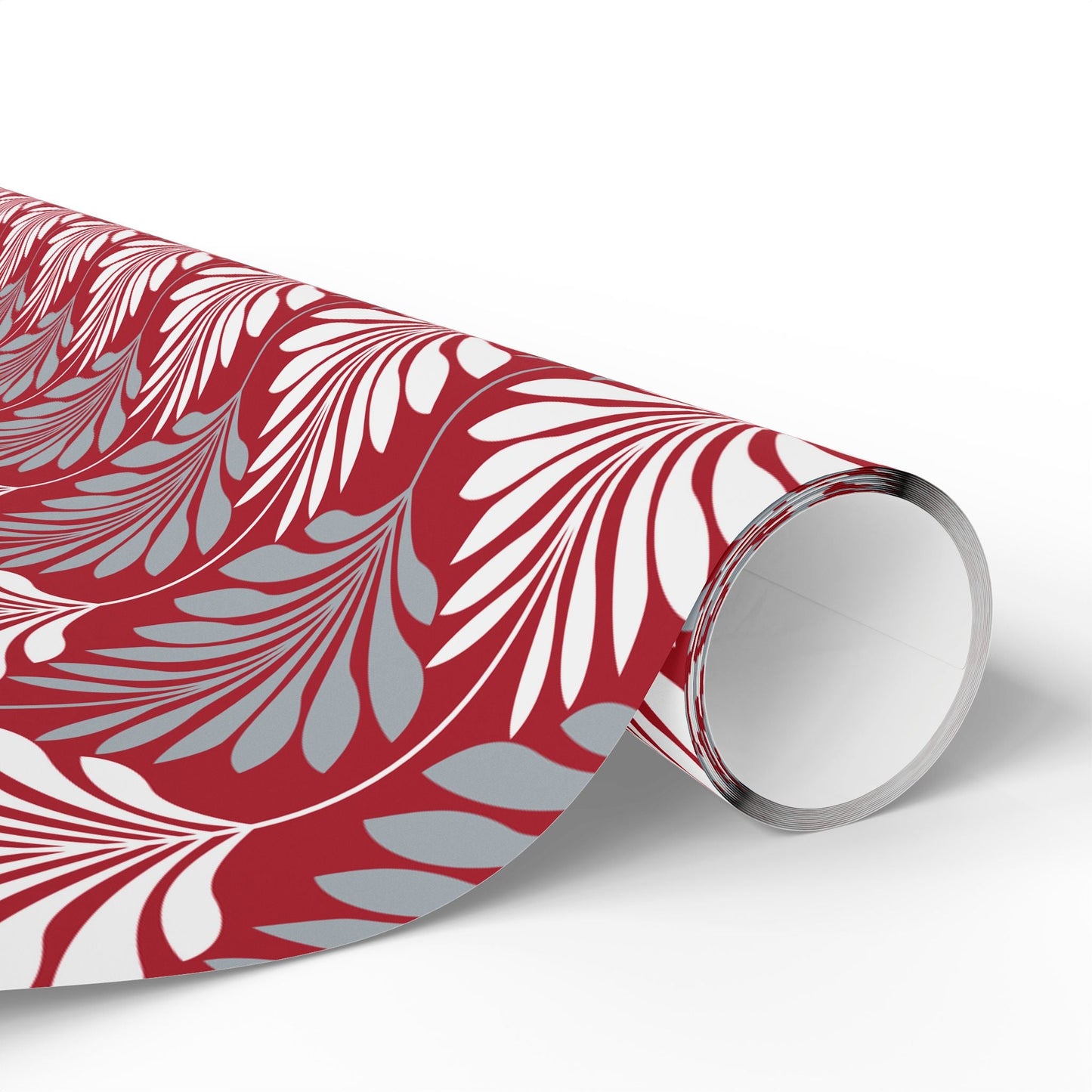 Gift Wrap | Red & Gray | Deco
