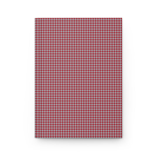 Journal | Red & Gray | Houndstooth