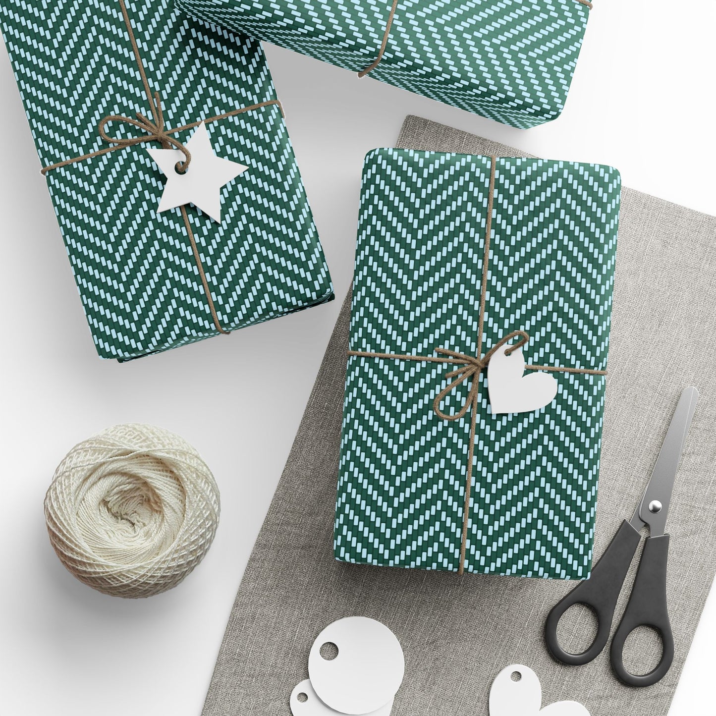 Gift Wrap | New Orleans, Louisiana | Herringbone