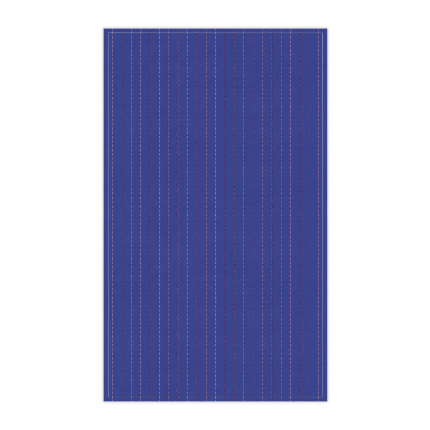 Tea Towels | Bright Blue & Orange | Pinstripe