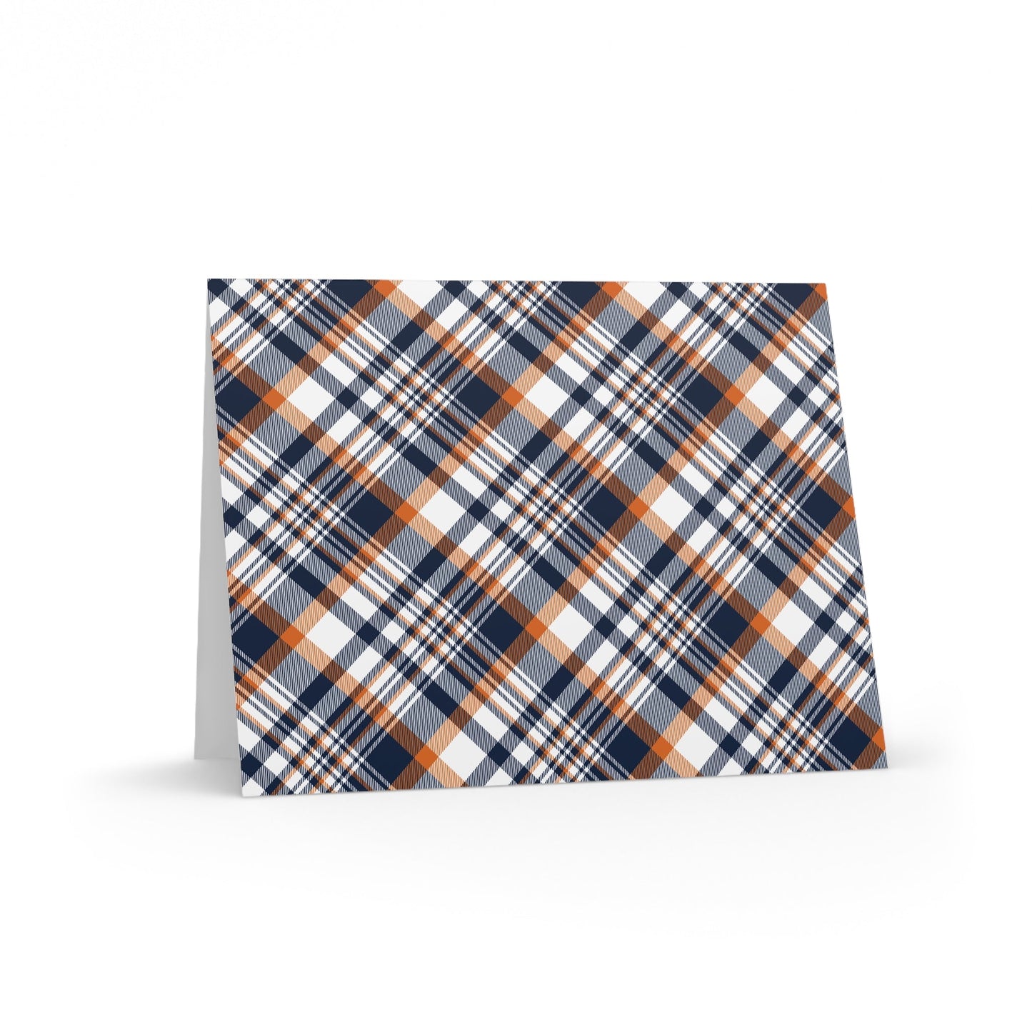 Notecards | Orange & Blue | Tartan