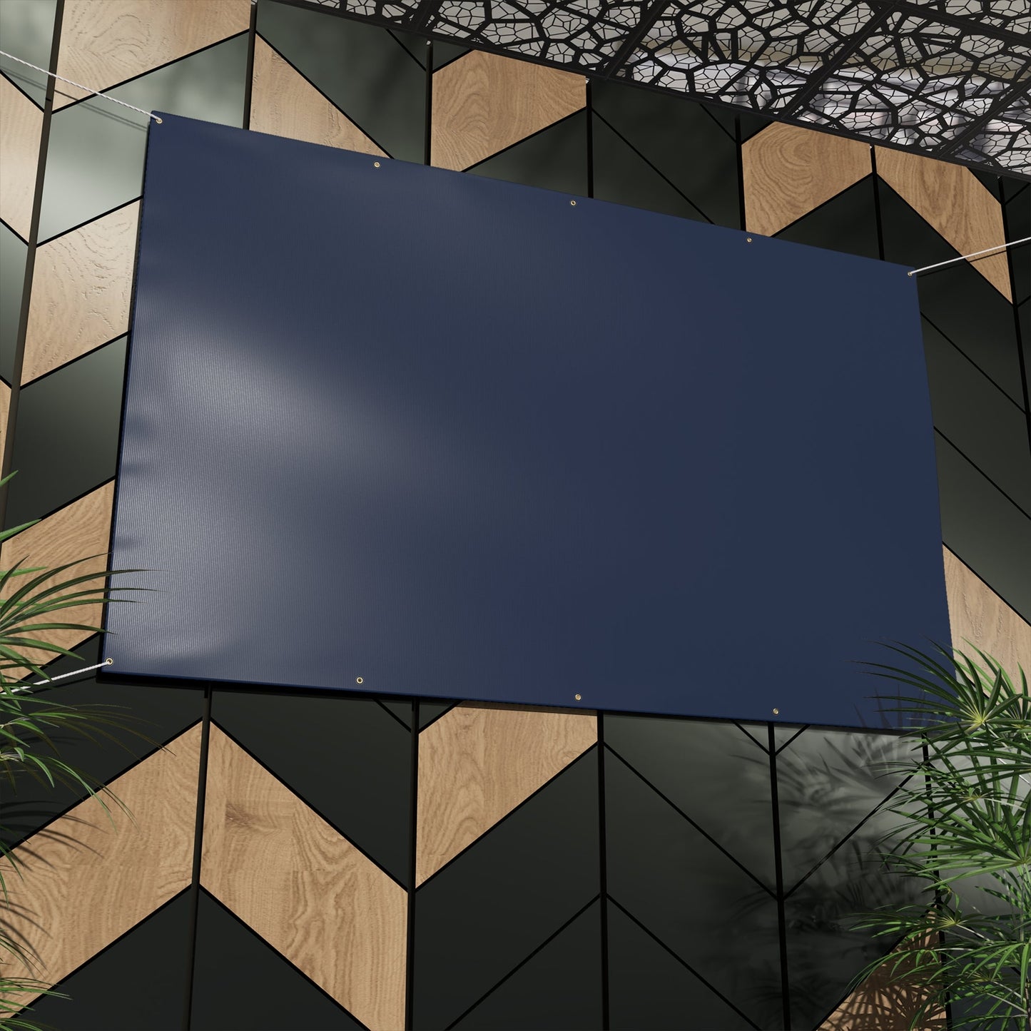 Banner | Yellow & Blue | Dark (Blue)