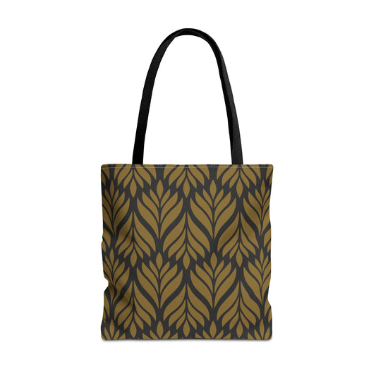 Tote Bag | Black & Gold | Palm