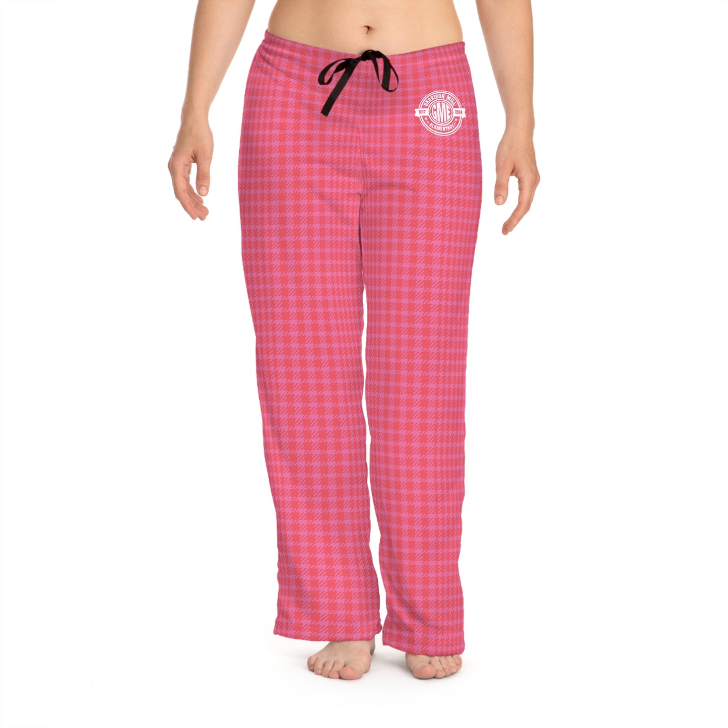 Adult PJ Pants | Greyhounds | Pink Tartan