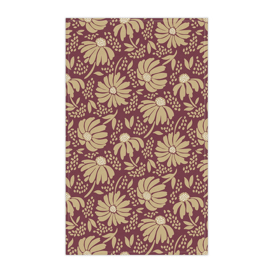 Tea Towels | Maroon & Gold | Bellis