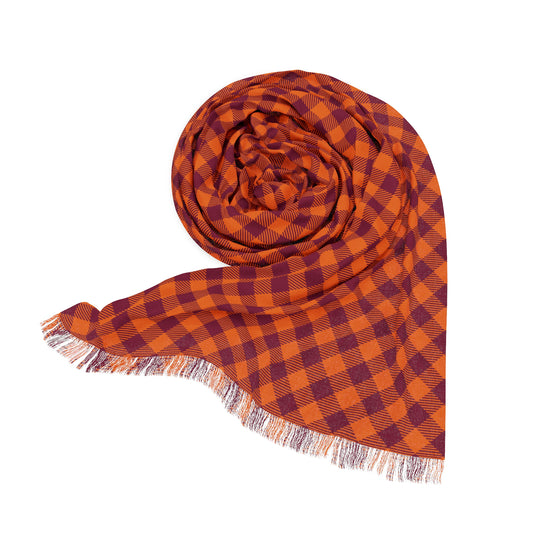 Scarf | Blacksburg, Virginia | Gingham