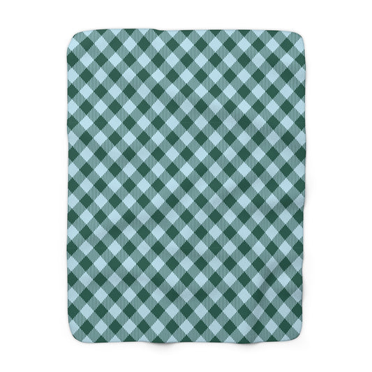 Sherpa Blanket | New Orleans, Louisiana | Gingham