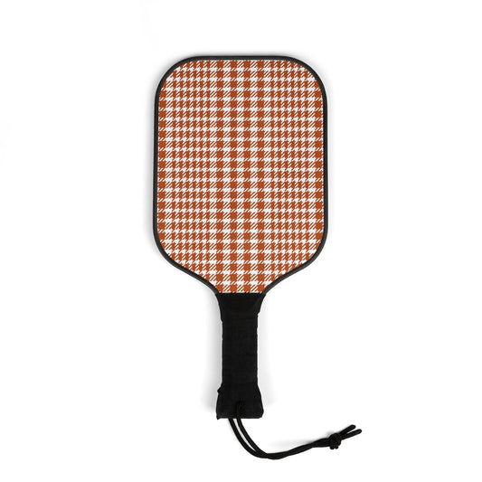 Pickleball Paddle Kit | Dark Orange & White | Tweed