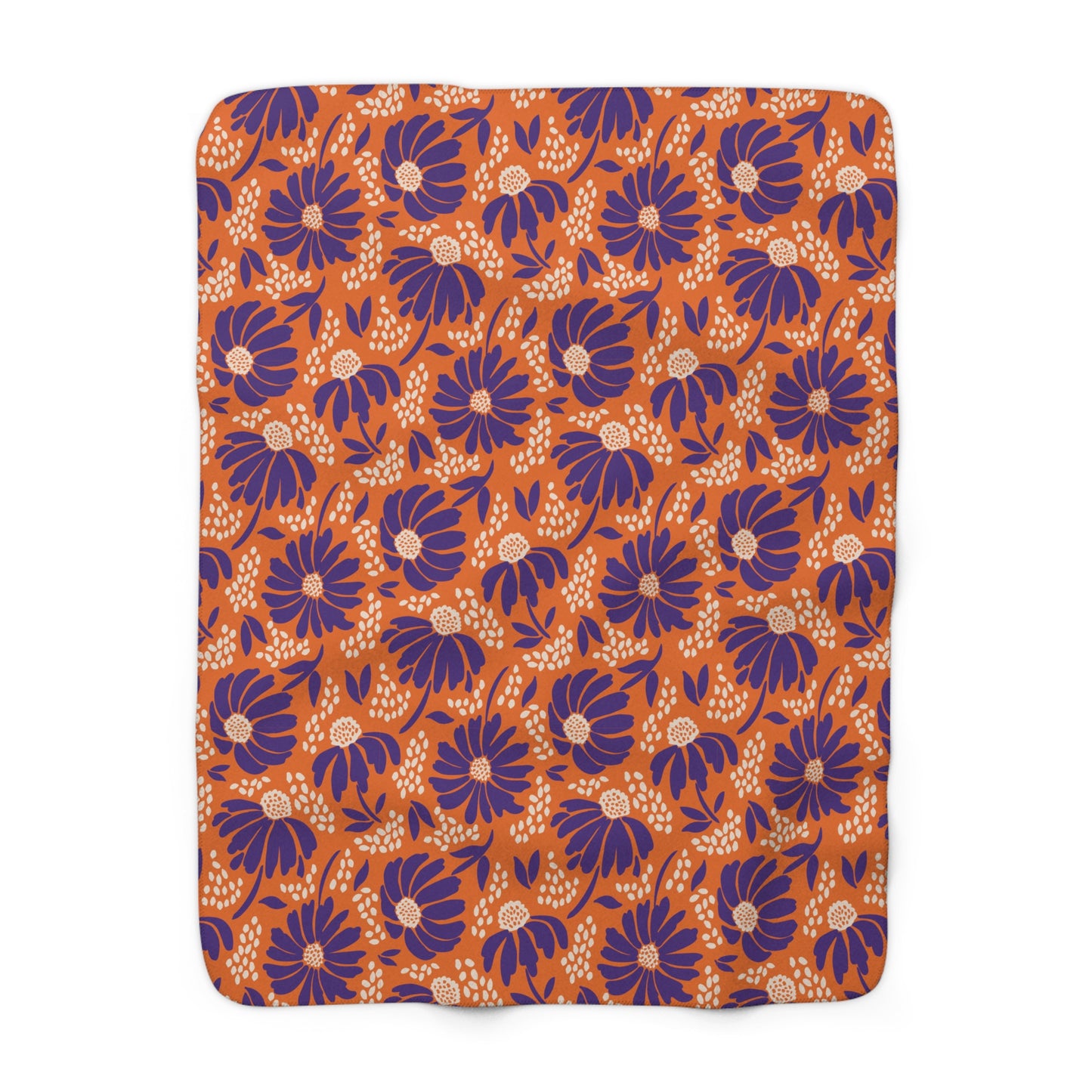 Sherpa Fleece Blanket | Clemson, South Carolina | Bellis