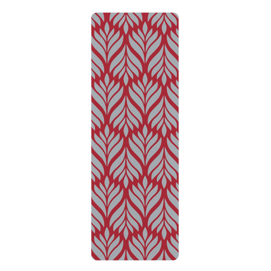 Yoga Mat | Red & Gray | Palm
