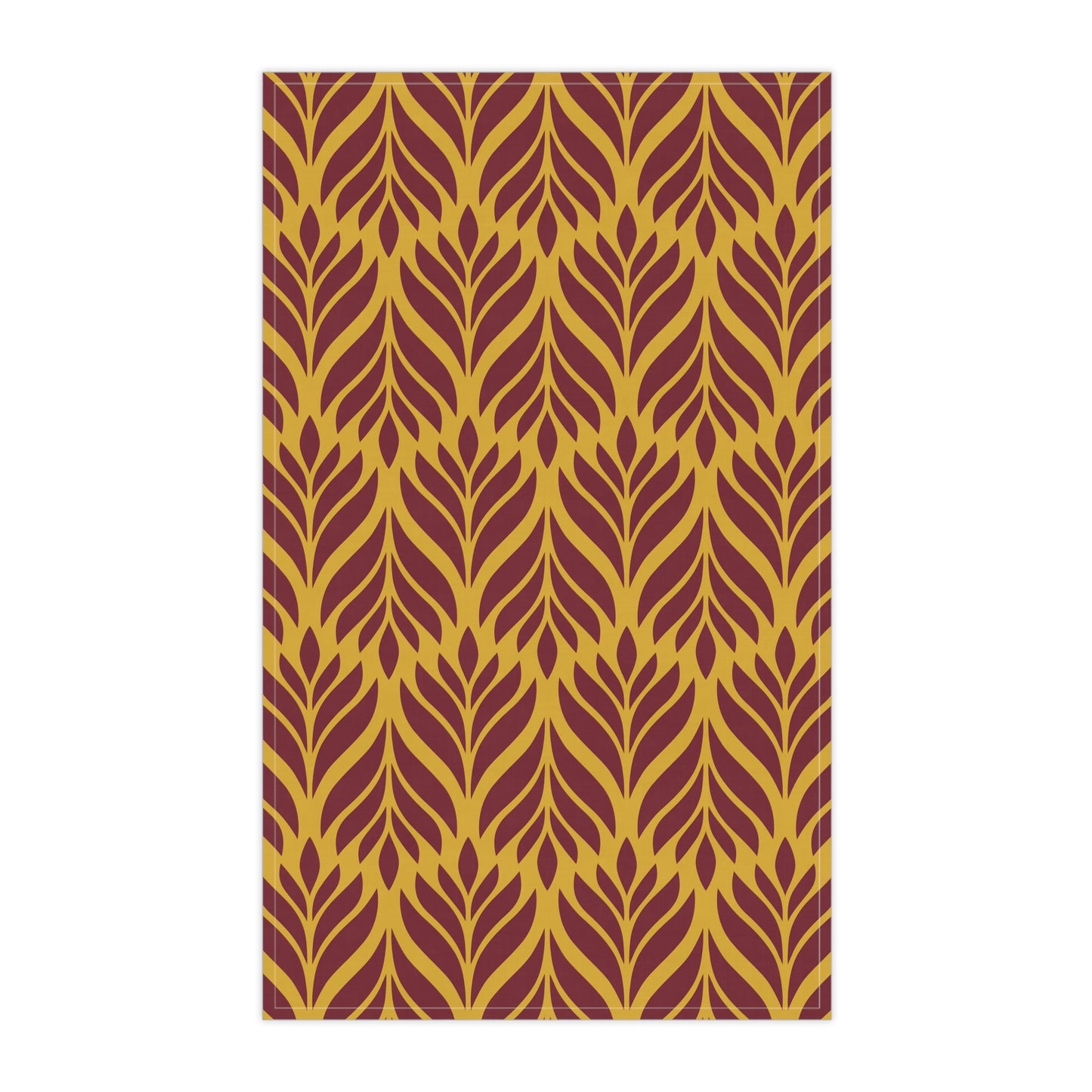 Tea Towels | Red & Yellow | Palm