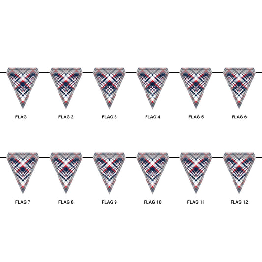 Flag Garland | Oxford, Mississippi | Tartan