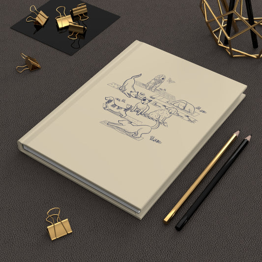 NYP Hardcover Journal | Dog Yoga