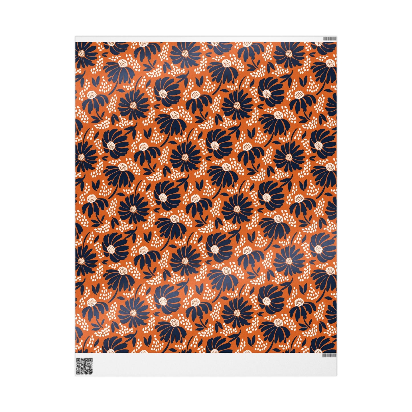 Gift Wrap | Orange & Blue | Bellis